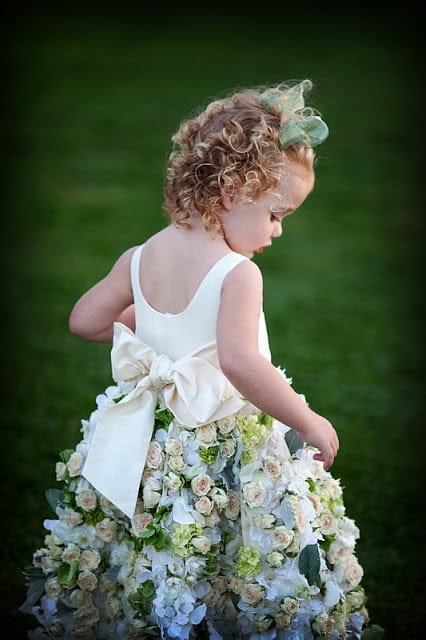 Flower Girl Dress from Sayles Livingston Design