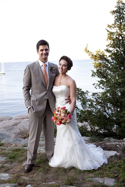 Wedding in South Dartmouth, Massachusetts