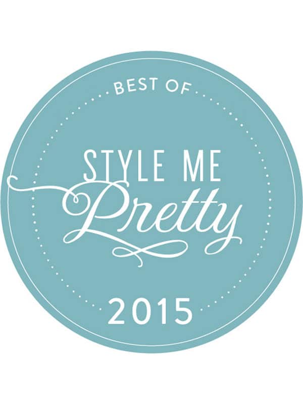 Style Me Pretty “Best Real Weddings of 2015”