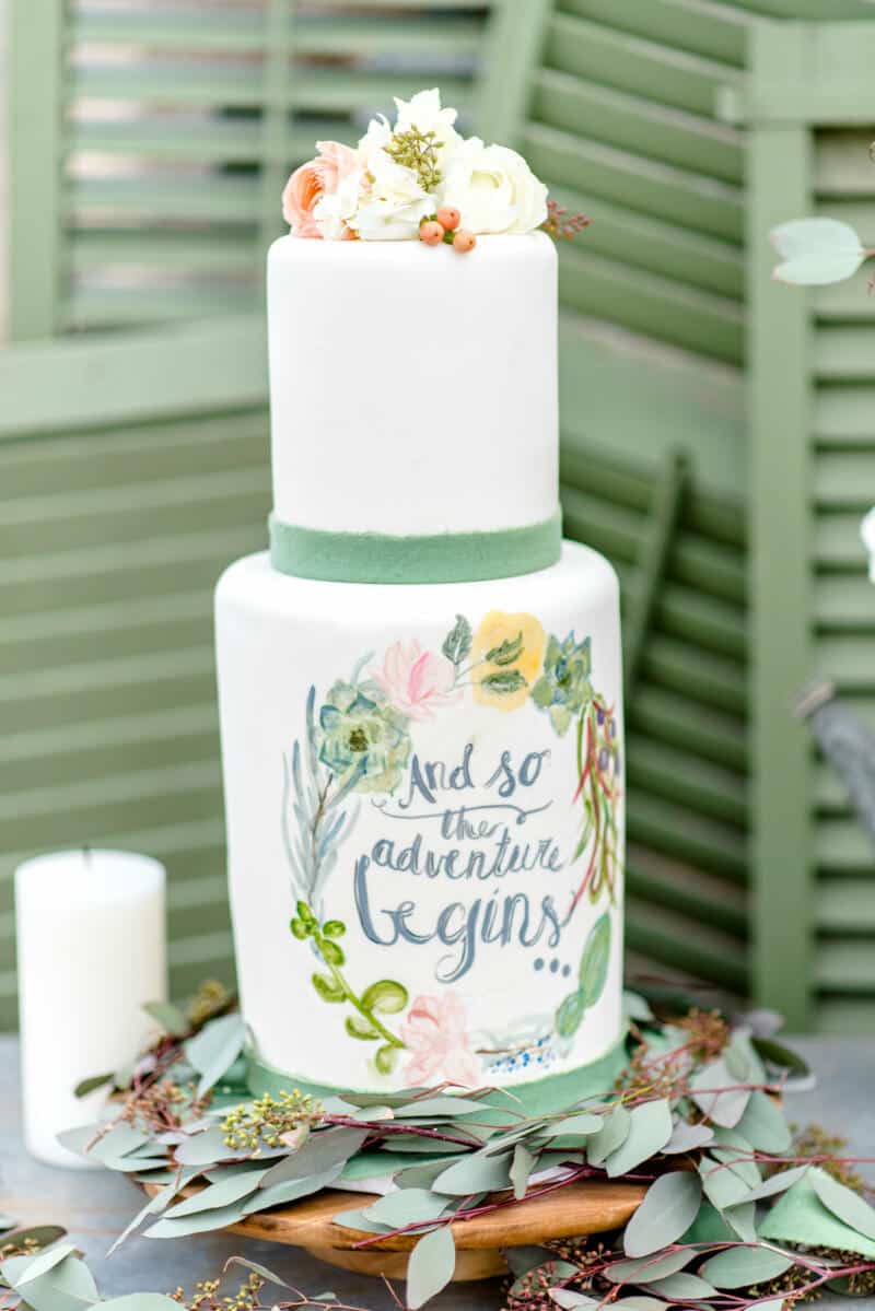 Beautiful wedding cake