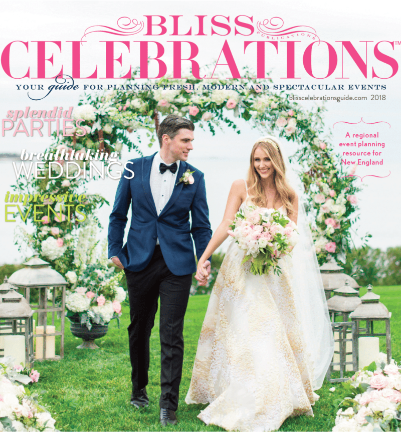 We made the cover of this year’s Bliss Celebrations Magazine!