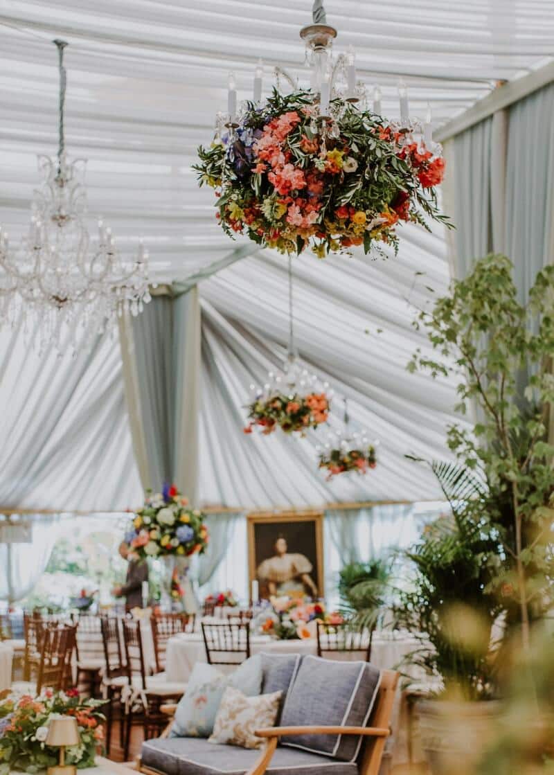 So many incredible details at this Ocean House wedding inspired by the Dutch painters!